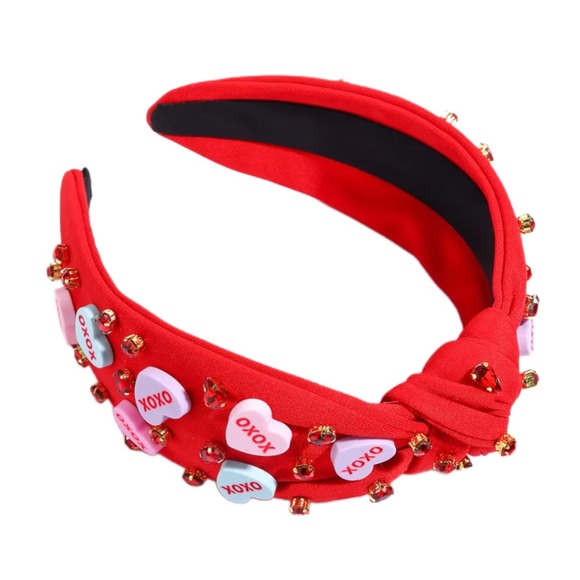 Accessories - Valentine’s Day Conversation Hearts Headband